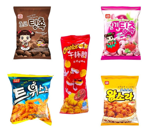 Combo X 5 - Snack Sabores Surtidos - Origen Oriental