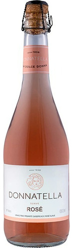 Vinho Frisante Donnatella Rose Suave Góes 660ml