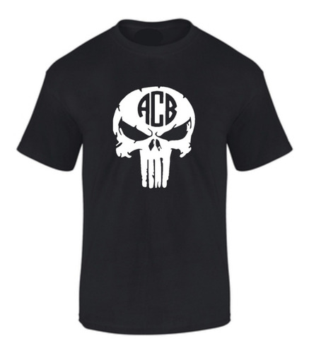 Camiseta The  Punisher Castigador  Estampada Algodon 100% 