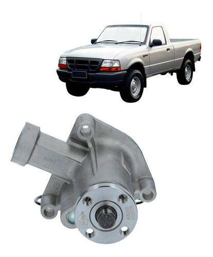 Bomba De Agua Para Ford Ranger 2.5 1995 2002 Gates 