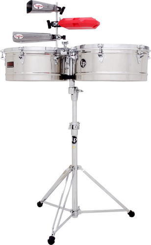 Latin Percussion Lp1516-s Timbal Acero Inoxidable