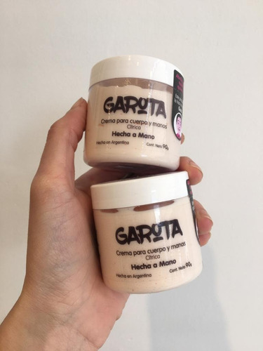 Imagen 5 de 5 de Crema Para Cuerpo Y Manos Garota Mies