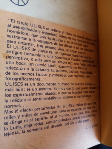 Ulises, James Joyce. Ed. S. Rueda 1978