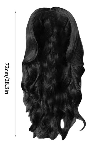 Peluca Pequeña Y Rizada Para Mujer, Con Rizos Ondulados, Pue