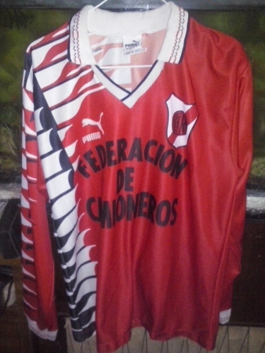 Camiseta Futbol River Plate  Marca Puma Talle 8 Manga Larga 