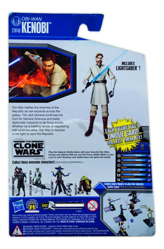 Obi Wan Kenobi Star Wars Clone Wars Cw40