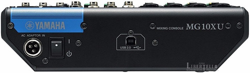 Consola Mixer Yamaha Mg10xu Usb 10 Canales Nueva Cuotas