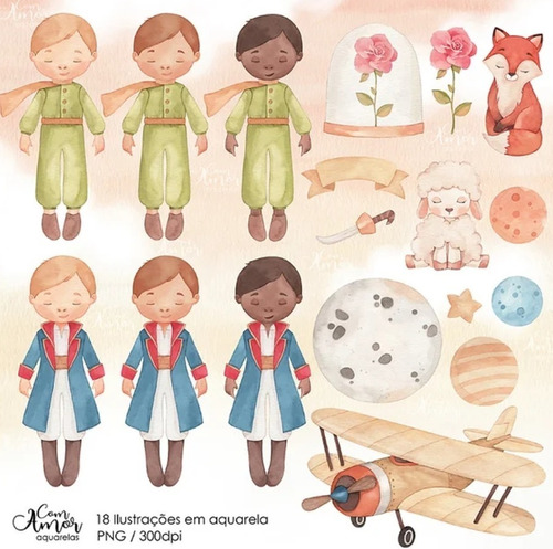 Kit Imagenes Png Cliparts Fondos El Principito Ca09