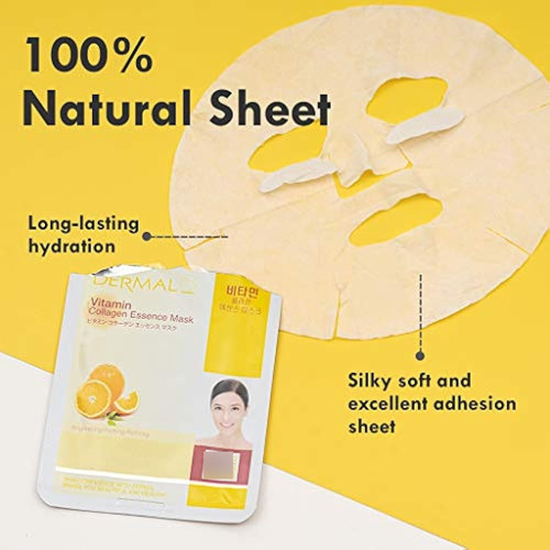 Paquete Combinado De Hojas De Mascarilla Facial De Cara Comp
