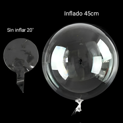 Globo Luminoso Led Palito 40cm X70uni + Base De Mesa + Pilas Multicolor Burbuja