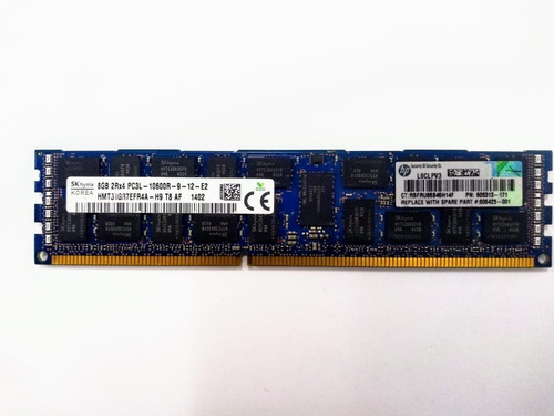 Memoria Servidor Hynix 8gb Ddr3 2rx4 Pc3l 10600r Ecc