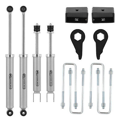 1 -3  Leveling Lift Kit Torsion Key Shock For Chevy Silv Aag