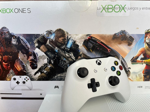 Xbox One S 1tb Como Nuevo Envío Gratis! Blanco (Usado)
