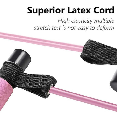 Barras Con Elasticos Yoga Pilates Fitness Estiramiento