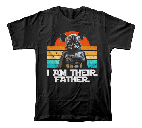 Camiseta Algodón Peinado Con Estampado Darth Vader Star Wars