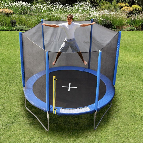 Trampolin Cama Elastica De 1,8 Mtrs Con Net De Seguridad