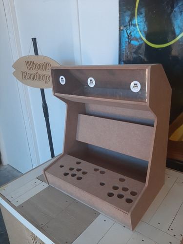 Gabinete Bartop Mdf 9mm Para 19