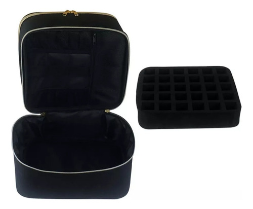 Bolsa De Transporte De Para Unhas Com Divisores Macios