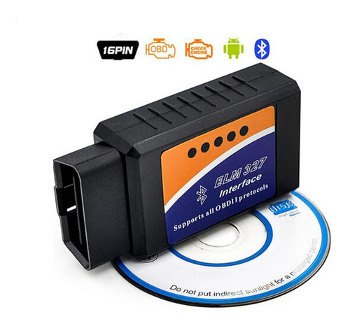 Elm327 Bluetooth Obd2 Escaner Automotriz Scanner V2.1 Obd Ii