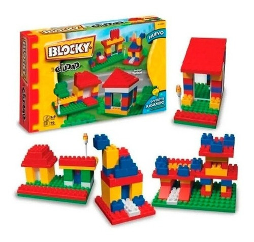 Blocky Bloque Ciudad 1 Con 70 Piezas 01-0604