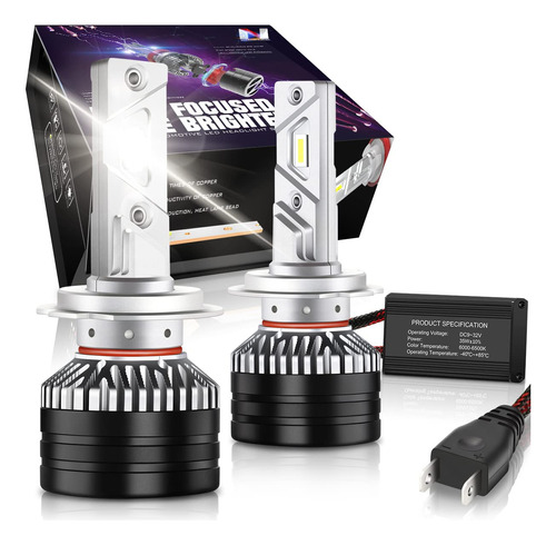 Par Bombilla Lumene Ma Brillante Kit Conversion Faro Luz Led