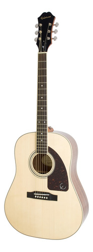 EpiPhone Ea22nh Natural Guitarra Acústica J-45 Studio Caoba