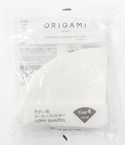 Filtros Para Cafetera Origami M 4 Tazas