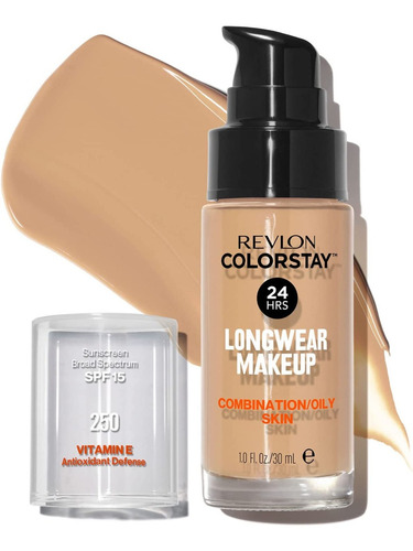 Imagen 2 de 2 de Revloncolorstay Makeup, 250 Fresh Beige, 30 Ml