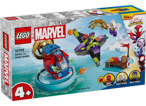 Lego Spiderman Spidey Vs Duende Verde 10793 / Diverti