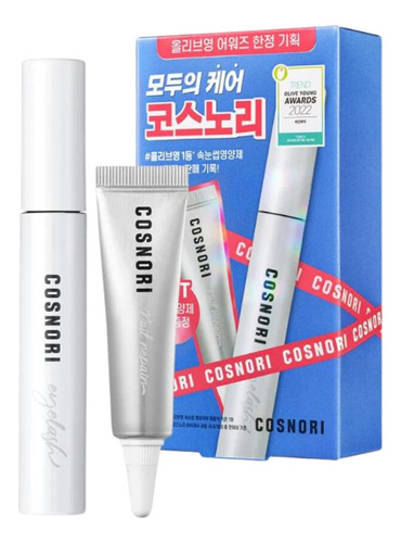 Serum Pestañas Coreano Set + Endurecedor Uñas Original