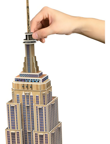 Rompecabezas 3d Real Empire States Ac Jmlc67