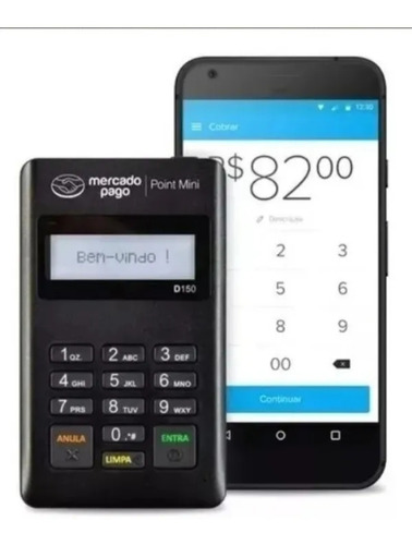 Imagem 2 de 5 de Maquininha Point Mini - A Máquina De Cartão Do Mercado Pago