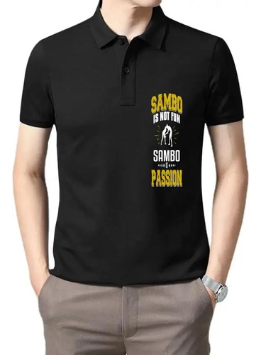 Camisa De Algodón Sambo Is Not Fun Sambo Is Passion Kung