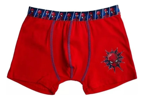Boxer Algodón Spiderman Talla 8 Pack X3