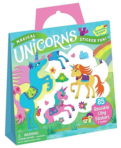 Apacible Del Reino Mágico De Los Unicornios Pegatina De La D