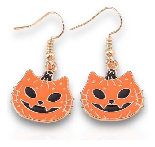 Aretes Pendientes Tipo Fantasia Halloween (set 4 Pares) 