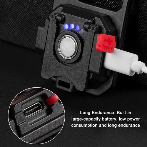 De Luz Cob Con Linterna Mini Emergencia Llavero