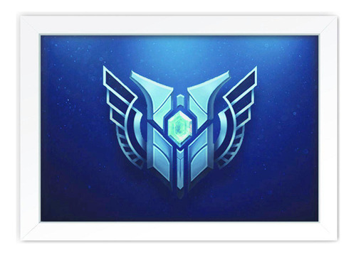 Quadro Decorativo League Of Legends 24 Mdf 30x20cm