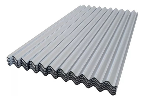 Plancha Zinc Acanalada 0.35x851x2000 Az80