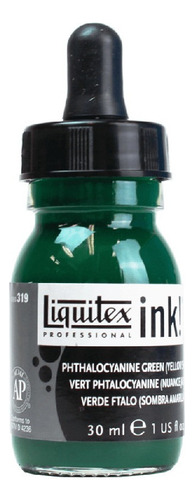 Tinta Acrílica Líquida Phthalo Green 319 30ml Liquitex