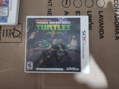 Tortugas Ninja Para Nintendo 3ds (Reacondicionado)