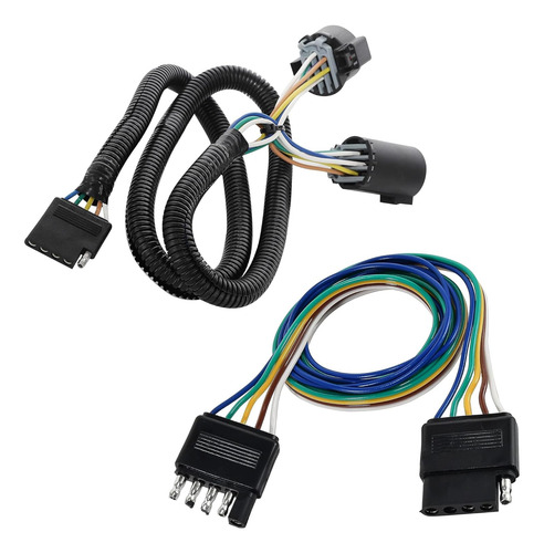 Arnes 7 A 5 Pines Para Barra Led De Puerta Trasera, Extensió