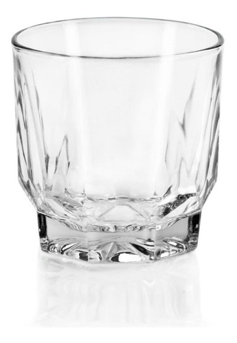 100 Vasos De Vidrio Whisky Old Fashion 316ml Lunita By Crisa