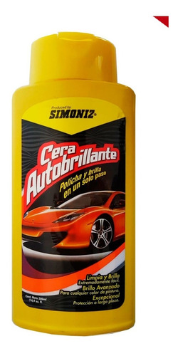 Cera Líquida Auto Brillante Simoniz Carro 500 Ml