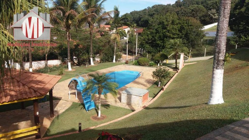 Imagem 4 de 17 de Linda Chácara Com Escritura, Em Loteamento Fechado De Chácaras, 04 Dormitórios, Pomar, Jardim, Piscina, À Venda, 1500 M² Por R$ 780.000 - Socorro/sp - Ch0825