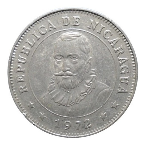 Nicaragua 1 Córdoba 1972  R2v#3