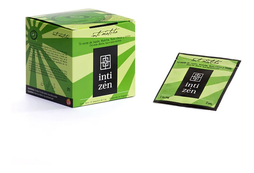 Te Inti Zen Matcha Pack X 15un - Cioccolato Tienda De Dulces