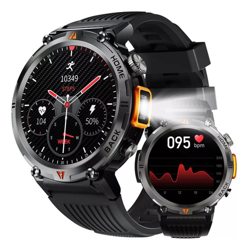 Reloj Militar Inteligente Outdoor 100+ Modos Deporte Sueño