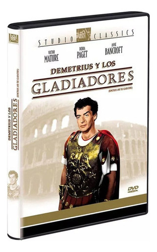 Dvd Demetrius Y Los Gladiadores - Victor Mature - 1954