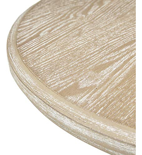 Martha Stewart Fatima Accent Tables Diseño De Pedestal Rústi